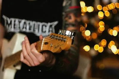 Man playing guitar