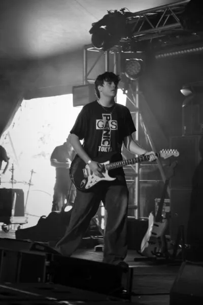 Alex Turner - guitarist for The Kabins