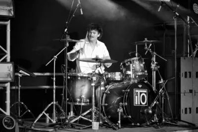 Felix Randall - drummer for The Kabins