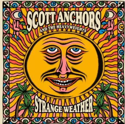 Strange Weathers album cover for Scott Anchors and the Heavyweights